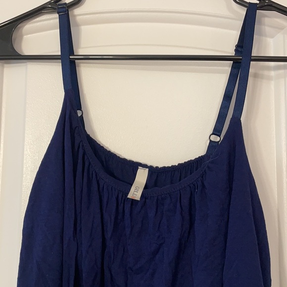 Blue Sundress with Top Ruffle - Picture 3 of 5